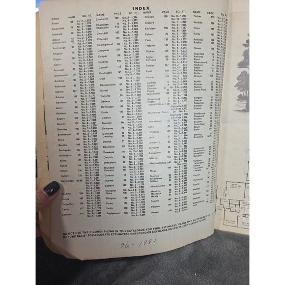 Selected Homes Designed By Standard Homes Plan Service Inc Book 1970s? - Picture 15 of 16